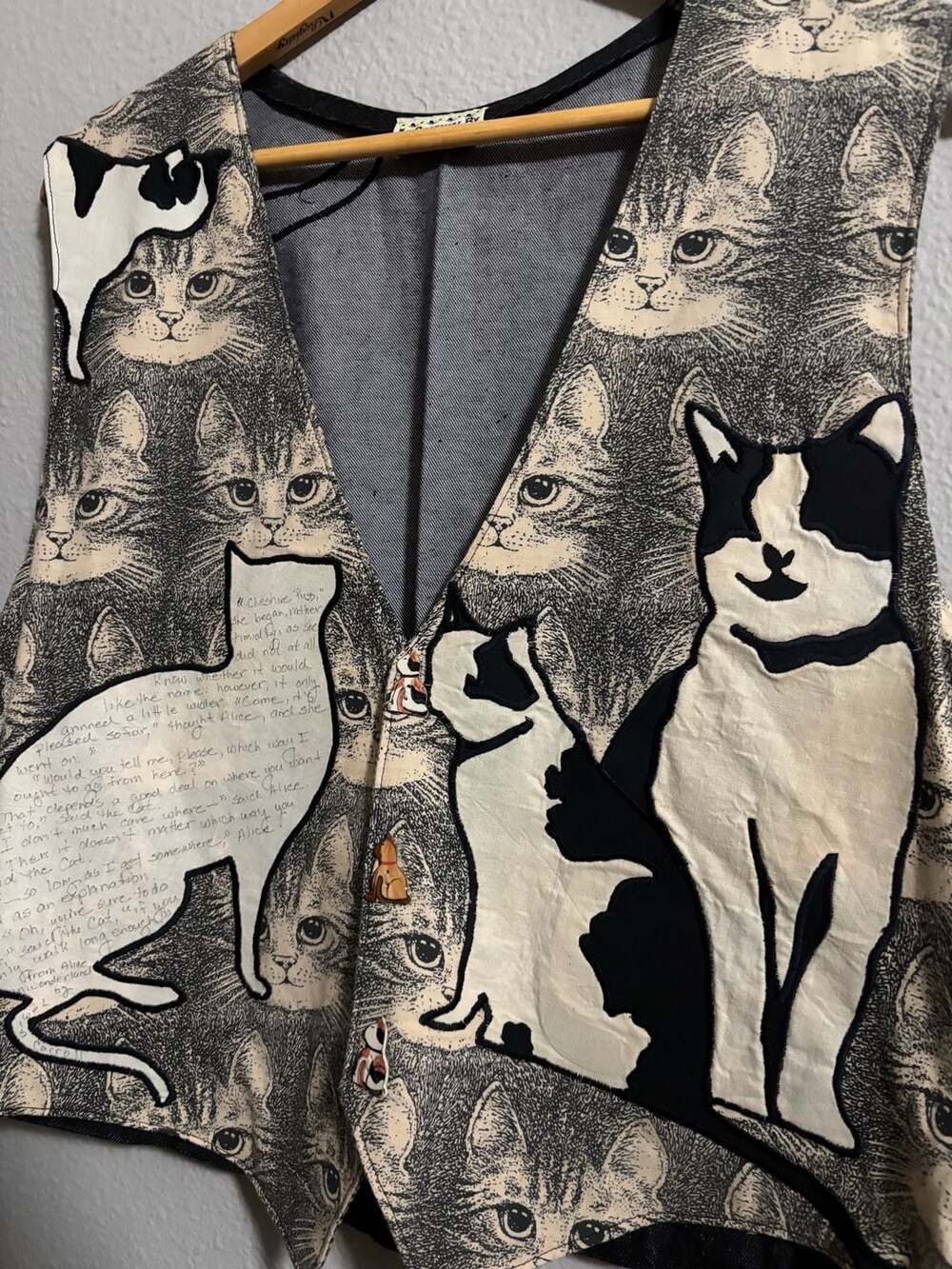 Julie Bosser Cheshire Cat Novelty Vest - Picture 2 of 8